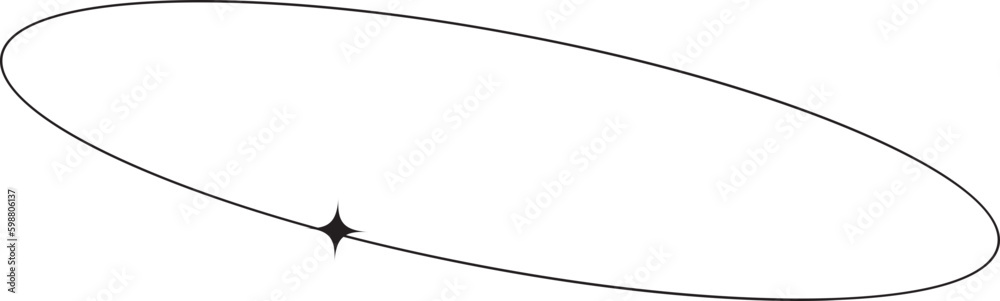 Oval Aesthetic Monoline Oval Aesthetic Monoline