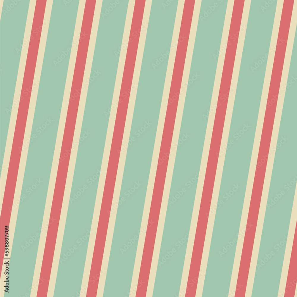 Abstract striped seamless pattern, fabric texture. Green, pink retro color wallpaper. Vector color illustration. Abstract striped seamless pattern, fabric texture. Green, pink retro color wallpaper. Vector color illustration.