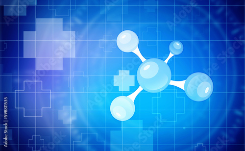 Medical and Health care concept background, Medical Science, Biotechnology concept background