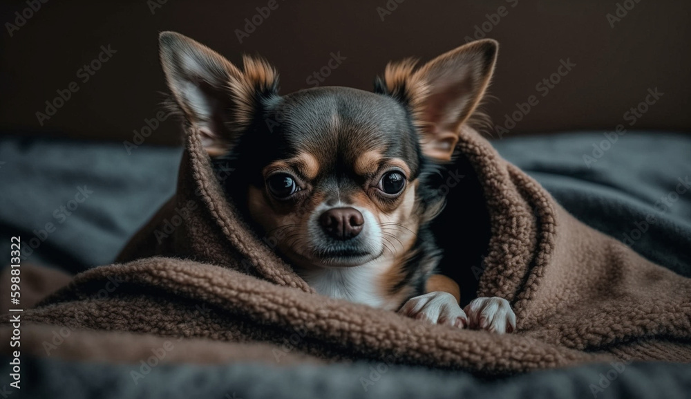 Chihuahua dog. beautiful instagram photography - Generative AI
