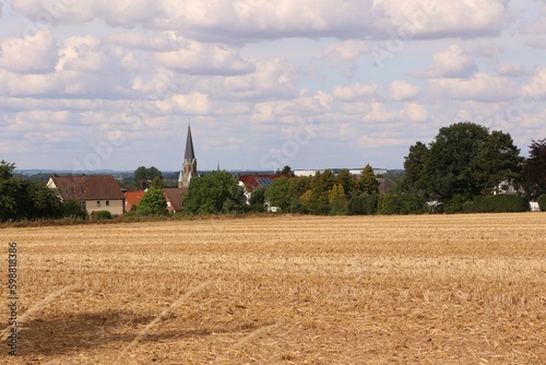 Blick auf Büderich, einem Ortsteil der Stadt Werl photo