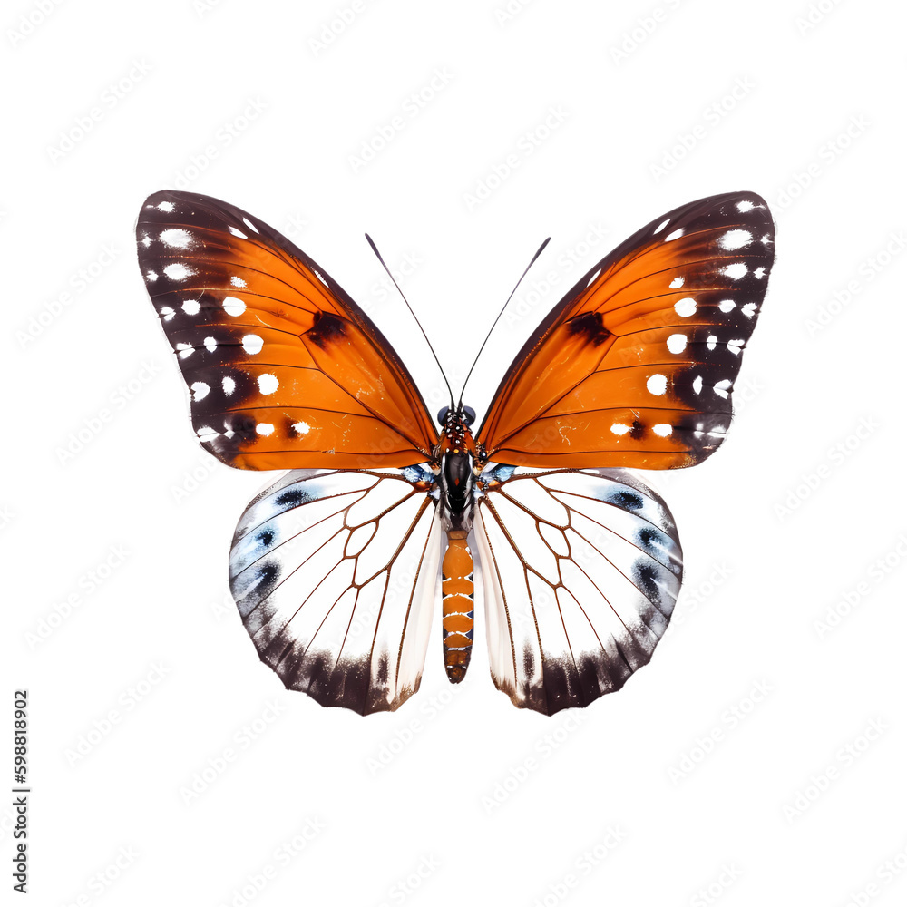 Fototapeta premium butterfly isolated on white