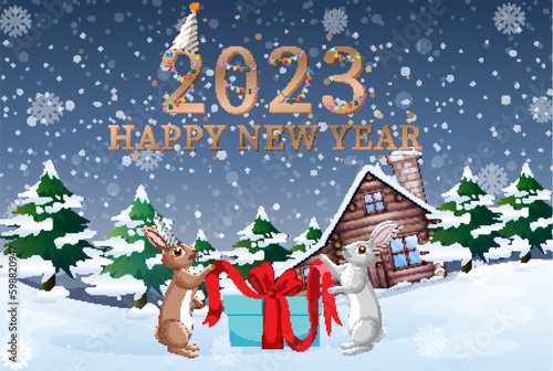 Merry Christmas And Happy New Year 2023