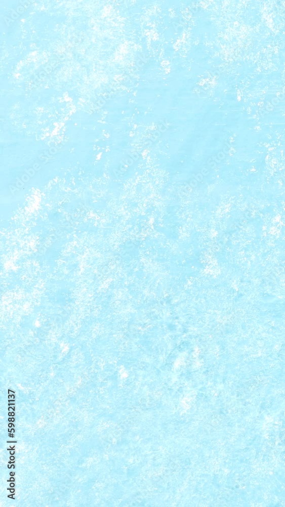 Water splashing on bright sun on cyan background. Fresh water concept. for mobile.