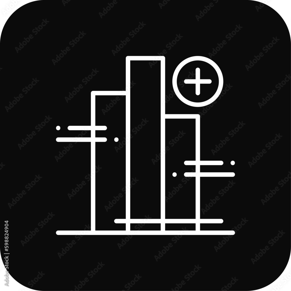 Add Panel Business icon with black filled line style. menu, addition, accept, submit, choose, checkbox, checkmark. Vector illustration