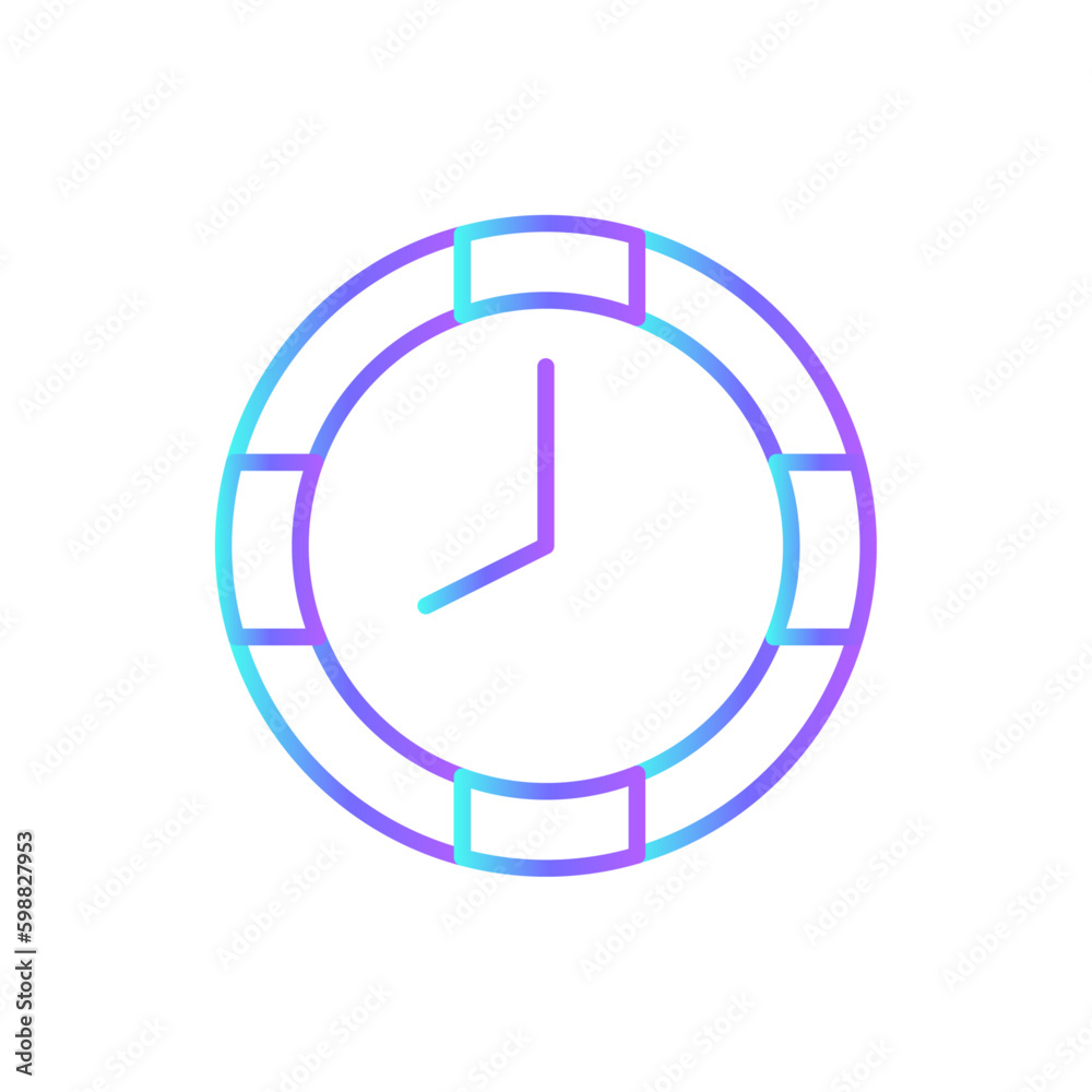 Timeline Business icon with blue duotone style. time, chart, information, data, future, info, progress. Vector illustration Timeline Business icon with blue duotone style. time, chart, information, data, future, info, progress. Vector illustration
