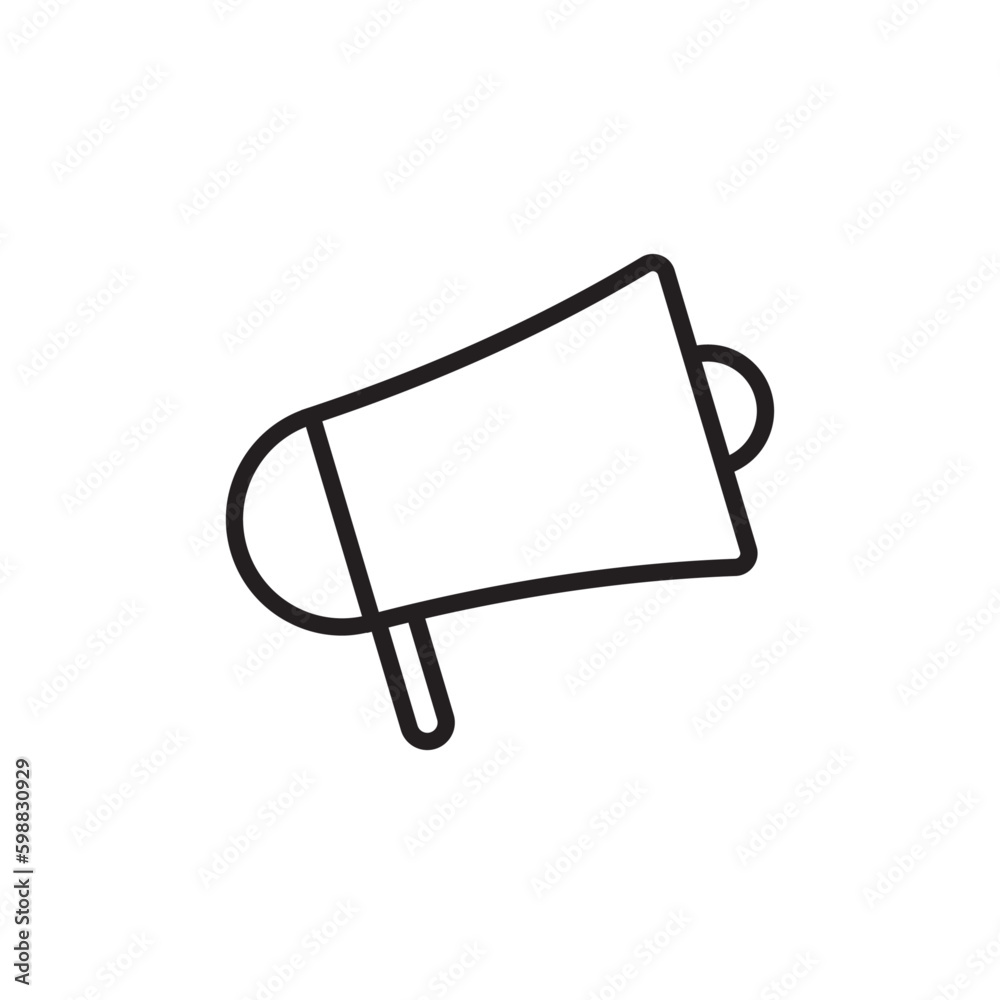 Ads Marketing people icon with black outline style. media, internet, advertising, online, social, video, campaign. Vector illustration Ads Marketing people icon with black outline style. media, internet, advertising, online, social, video, campaign. Vector illustration