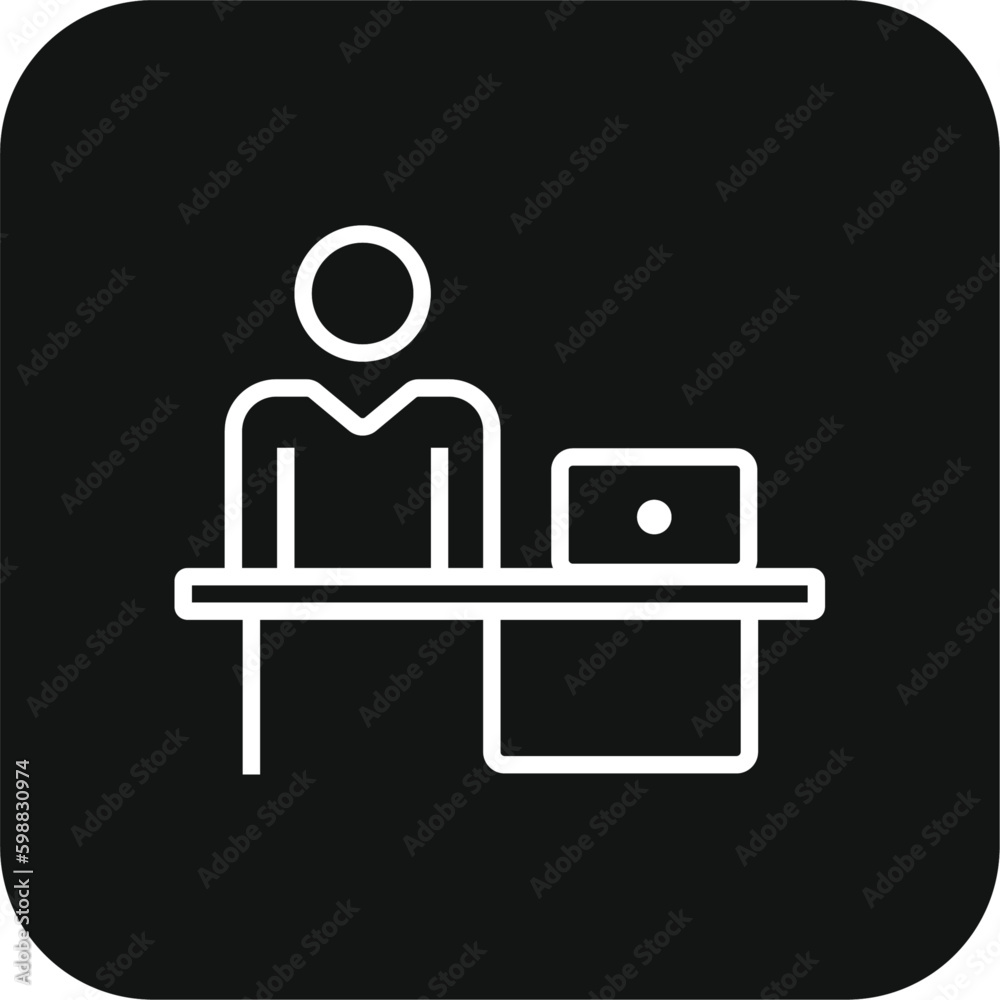 HR Marketing people icon with black filled line style. human, management, people, communication, person, work, office. Vector illustration HR Marketing people icon with black filled line style. human, management, people, communication, person, work, office. Vector illustration
