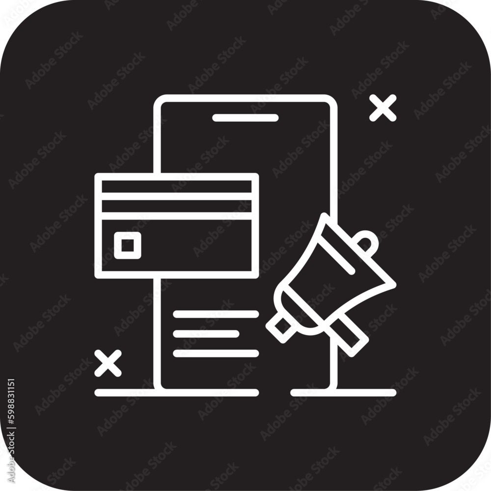 Mobile Marketing people icon with black filled line style. technology, social, media, internet, communication, online, money. Vector illustration Mobile Marketing people icon with black filled line style. technology, social, media, internet, communication, online, money. Vector illustration