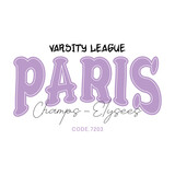 Paris typography slogan for fashion t shirt printing, tee graphic design, vector illustration.
