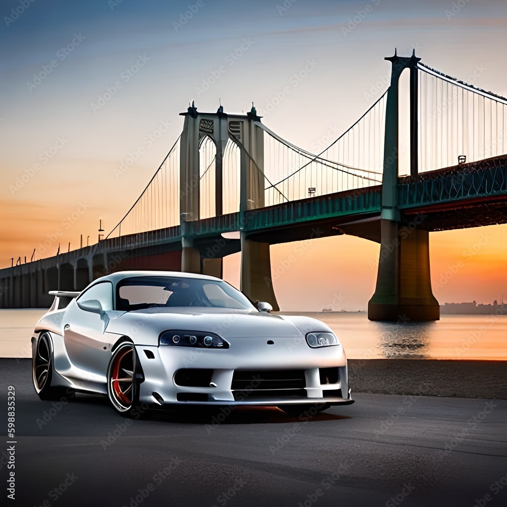 Fototapeta premium golden gate bridge, Supra, Dreamy