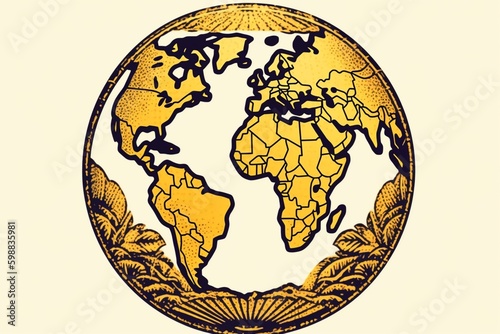 World Icon for Graphic Design Projects