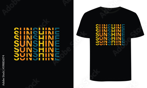 Summer T-shirt Design, Typography Summer T-shirt Design
