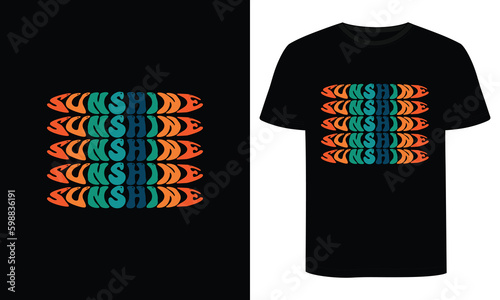 Summer T-shirt Design, Typography Summer T-shirt Design