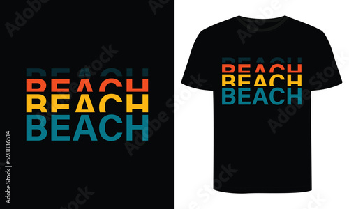 Summer T-shirt Design, Typography Summer T-shirt Design