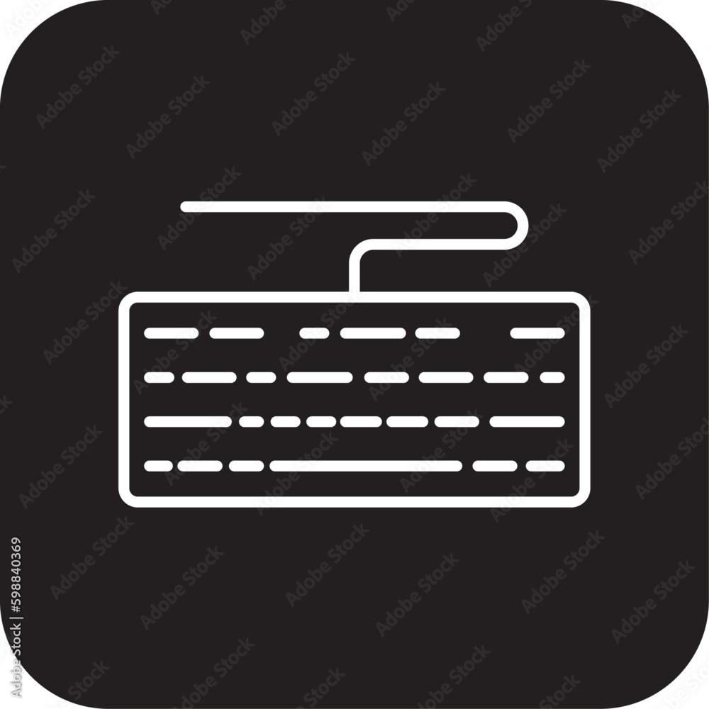 Keyboard Information technology icon with black filled line style. computer, pc, device, laptop, technology, equipment, keypad. Vector illustration Keyboard Information technology icon with black filled line style. computer, pc, device, laptop, technology, equipment, keypad. Vector illustration