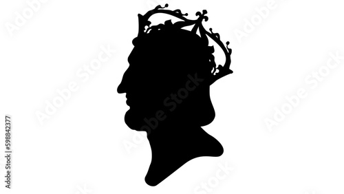 Francis I of France silhouette