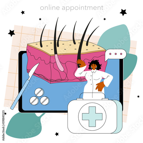 Plastic surgeon online service or platform. Aesthetic body correction