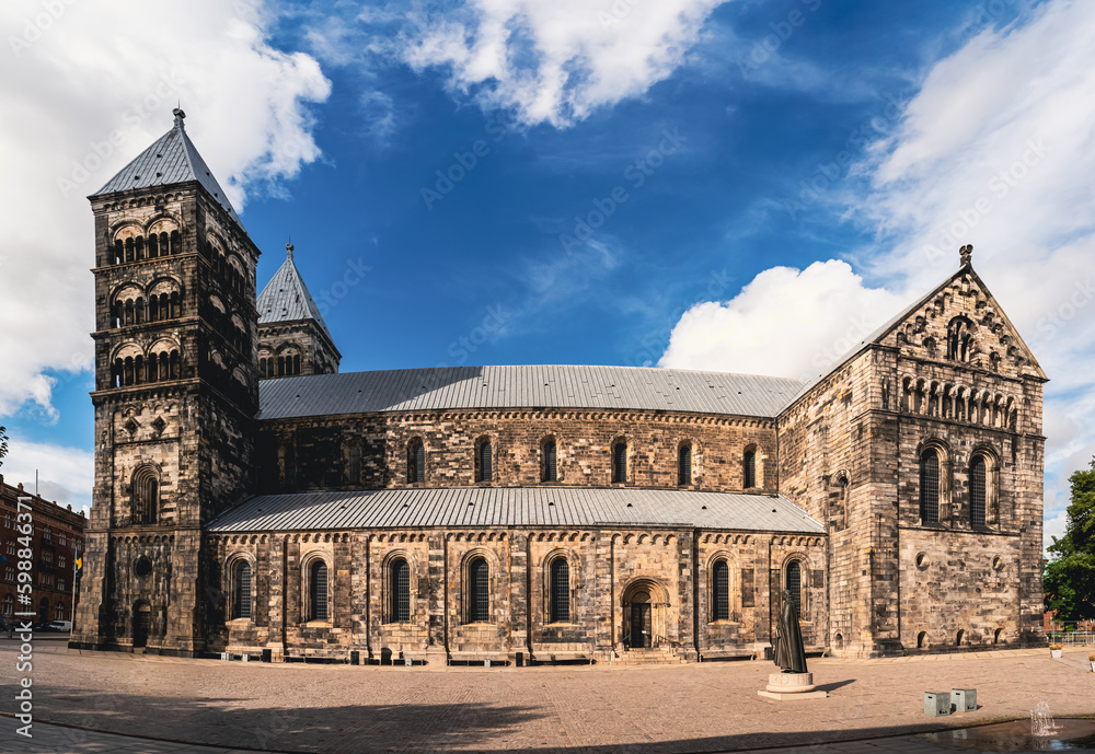Lund Cathedral built late 11th century is a historic landmark and also one of the oldest stone buildings still in use in Sweden. Lund Cathedral built late 11th century is a historic landmark and also one of the oldest stone buildings still in use in Sweden.