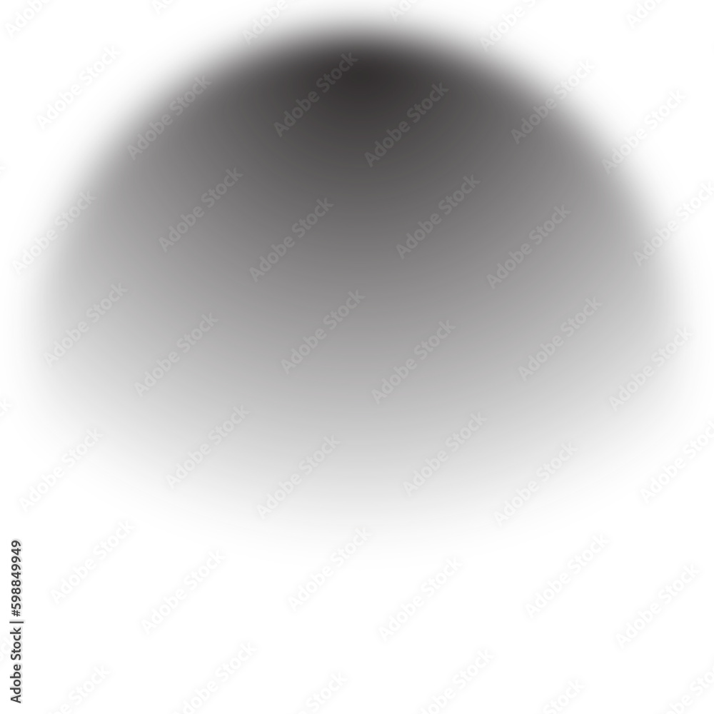 Blurred Soft Oval Shadow Blurred Soft Oval Shadow