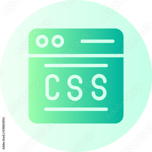 css gradient icon