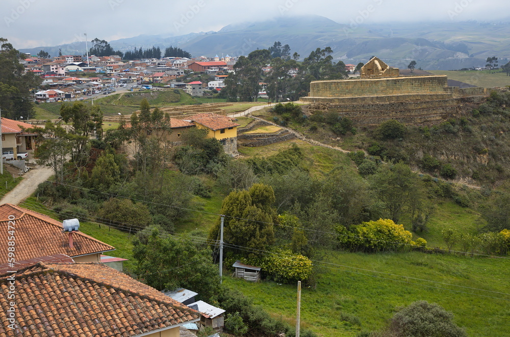 Landscape at the archaeological site in Ingapirca, Canar Province, Ecuador, South America
Landscape at the archaeological site in Ingapirca, Canar Province, Ecuador, South America