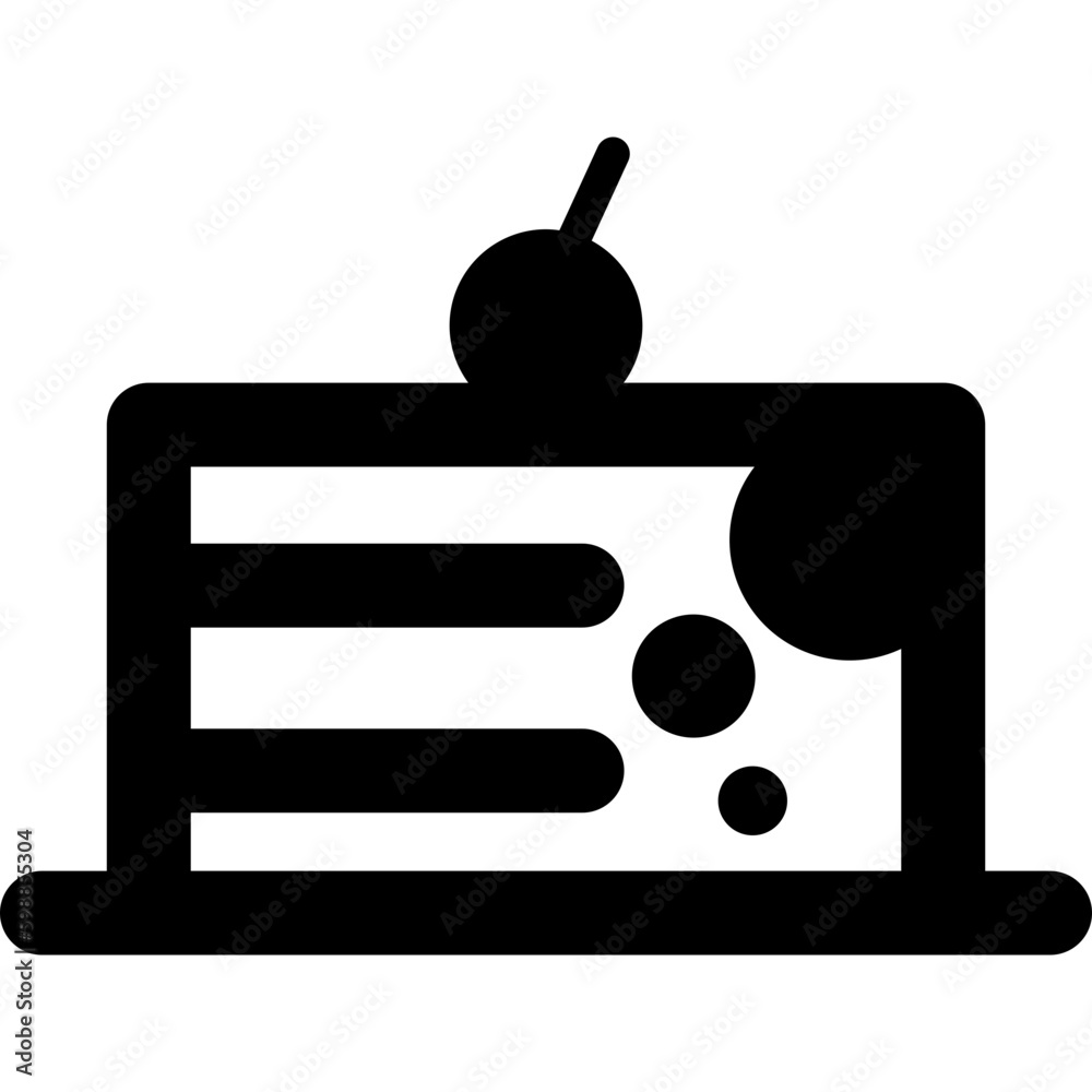 Piece Of Cake Icon Piece Of Cake Icon