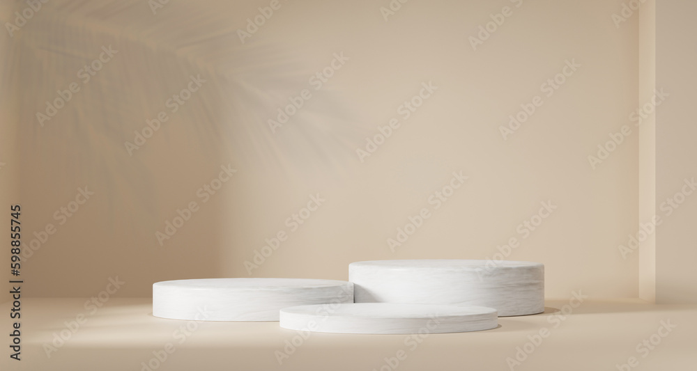 3d background products Show pedestal scenes with geometric platforms white background. with podium. Stand to display cosmetic products on stage. 3D rendering. 3d background products Show pedestal scenes with geometric platforms white background. with podium. Stand to display cosmetic products on stage. 3D rendering.