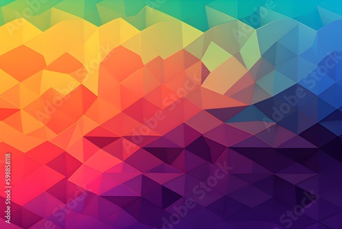 A captivating  textured gradient of shifting colors and shapes. AI-Generated image