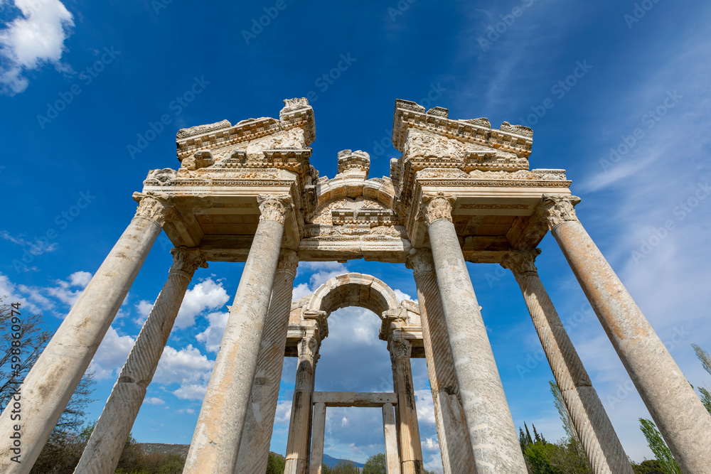 Afrodisias Ancient city. (Aphrodisias). The common name of many ancient cities dedicated to the goddess Aphrodite. The most famous of cities called Aphrodisias. Karacasu - Aydın, TURKEY Afrodisias Ancient city. (Aphrodisias). The common name of many ancient cities dedicated to the goddess Aphrodite. The most famous of cities called Aphrodisias. Karacasu - Aydın, TURKEY