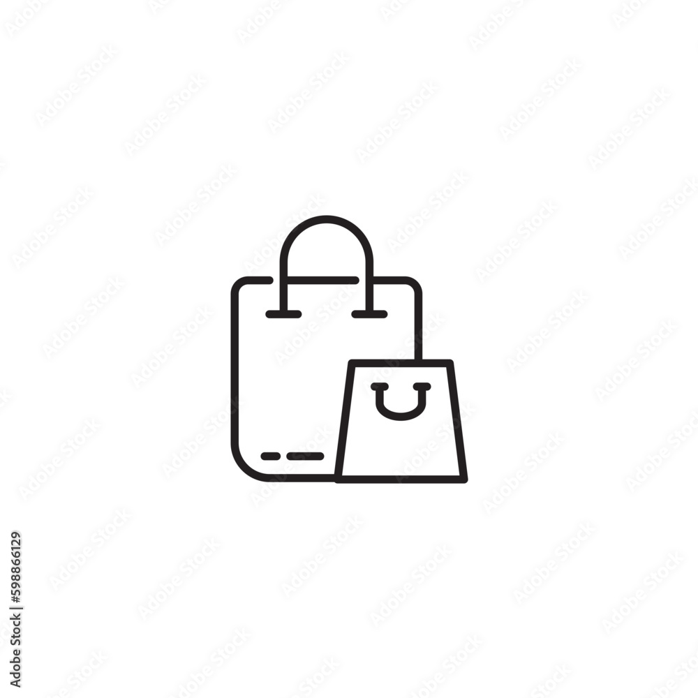 shopping bag icon, online store, shopping cart icon for app web logo banner poster button - SVG File shopping bag icon, online store, shopping cart icon for app web logo banner poster button - SVG File