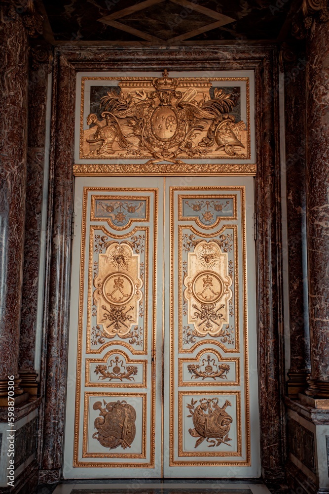 detail of the door of the church