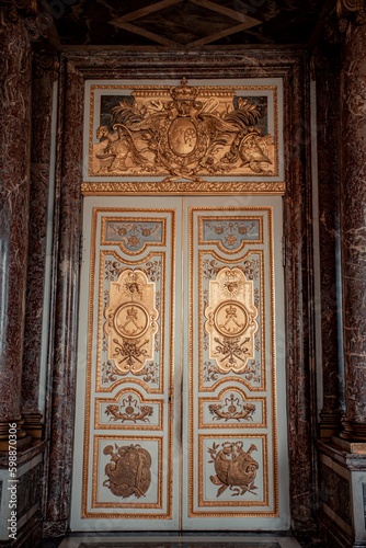 detail of the door of the church