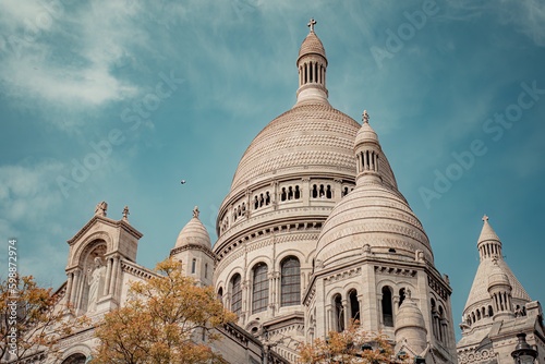 sacre coeur basilica in the city