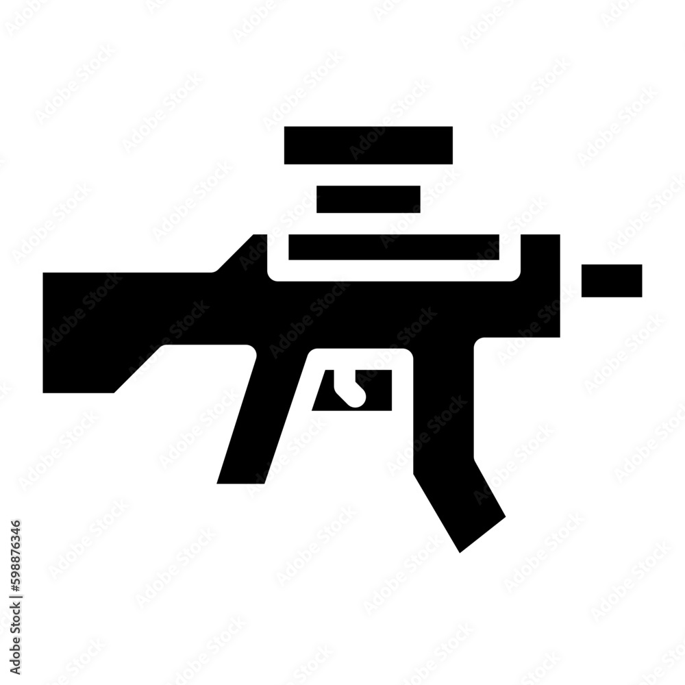 gun glyph 