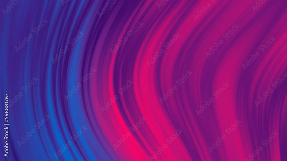 Abstract gradient animation, fluid dynamic lines, bent stripes, motion background, wallpaper, seamless loop Abstract gradient animation, fluid dynamic lines, bent stripes, motion background, wallpaper, seamless loop