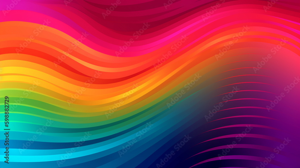 Obraz premium abstract rainbow background
