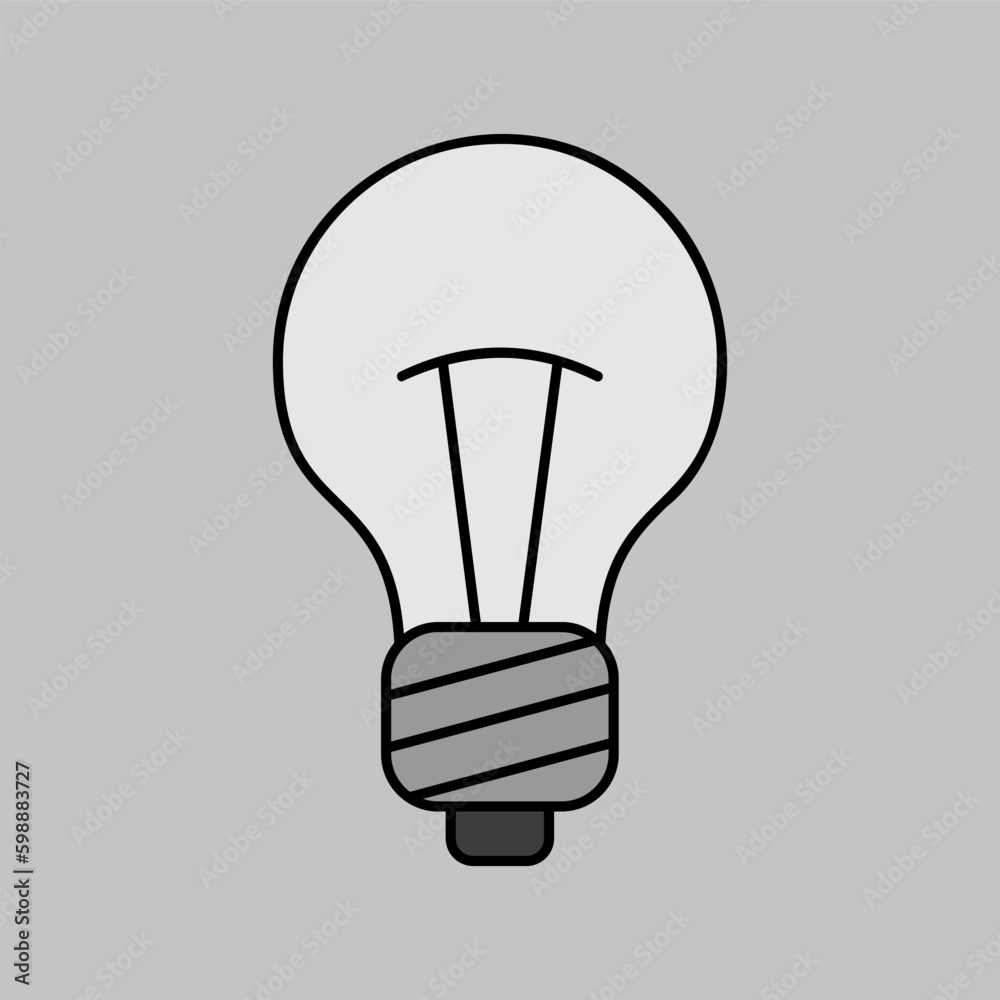 Light Bulb icon vector. Idea sign, solution Light Bulb icon vector. Idea sign, solution