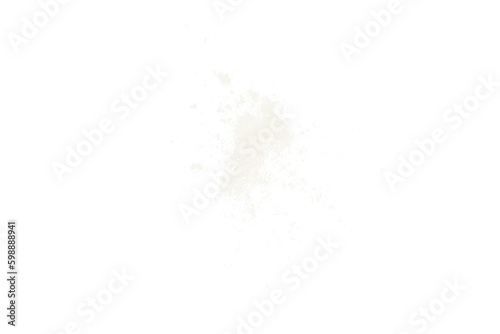 powder particle isolated