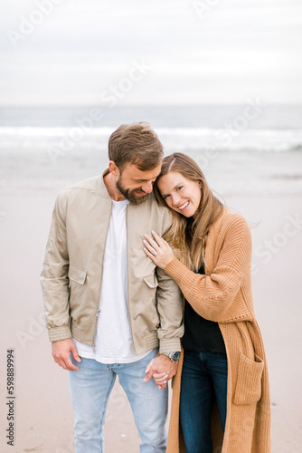 A magical moment captured: A couple gets engaged on a California beach