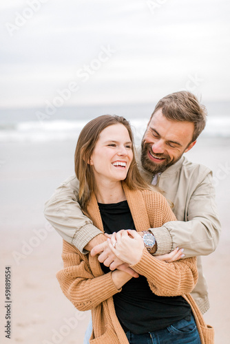 couple on the beach
