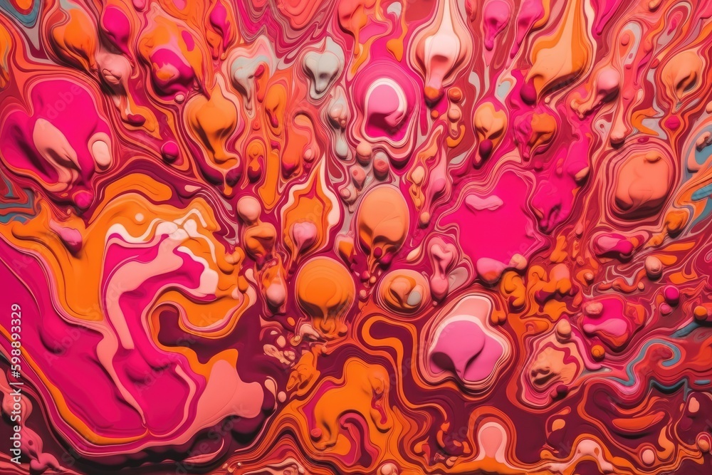 fluid art composition features a vibrant color scheme with bold and eye-catching designs fluid art composition features a vibrant color scheme with bold and eye-catching designs