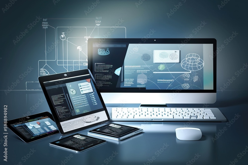 Web design for all devices, generative ai Web design for all devices, generative ai