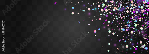 Colored Round Iridescent Vector Panoramic