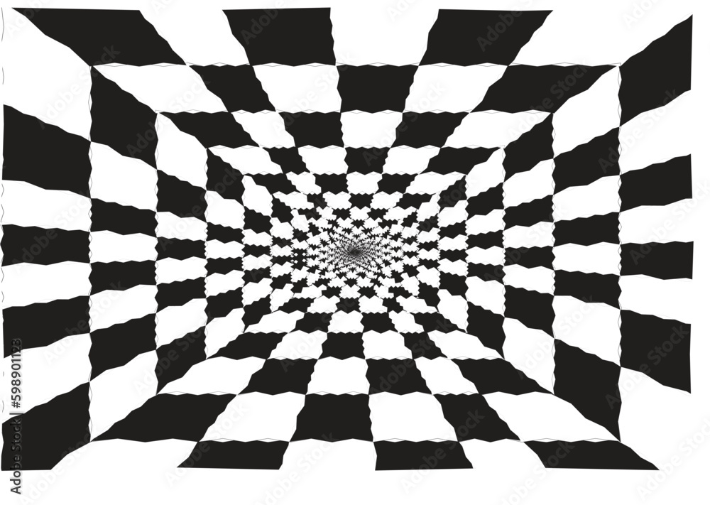 Obraz premium Background with abstract chess lines