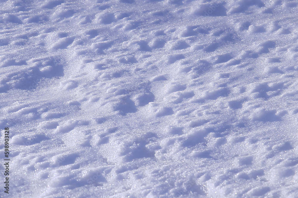 Background formed by snow at dusk Background formed by snow at dusk