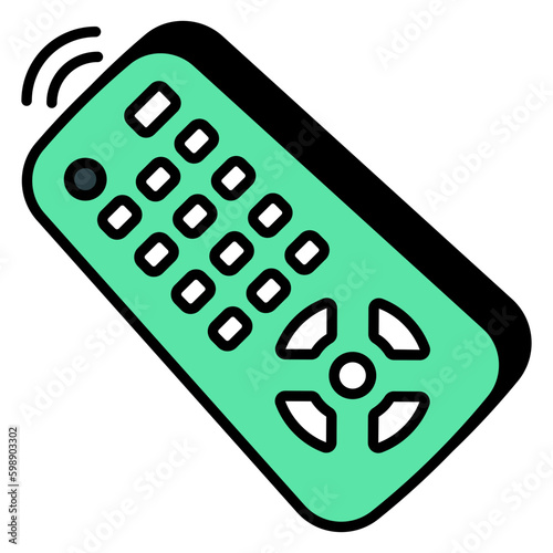 Modern design icon of wireless remote