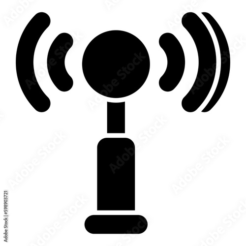 Premium download icon of hotspot tower 