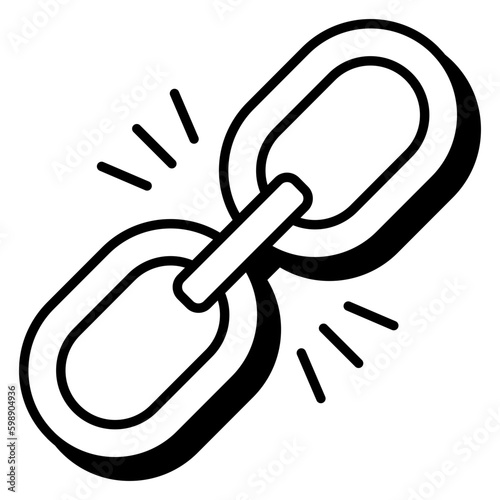 Perfect design icon of linkage
