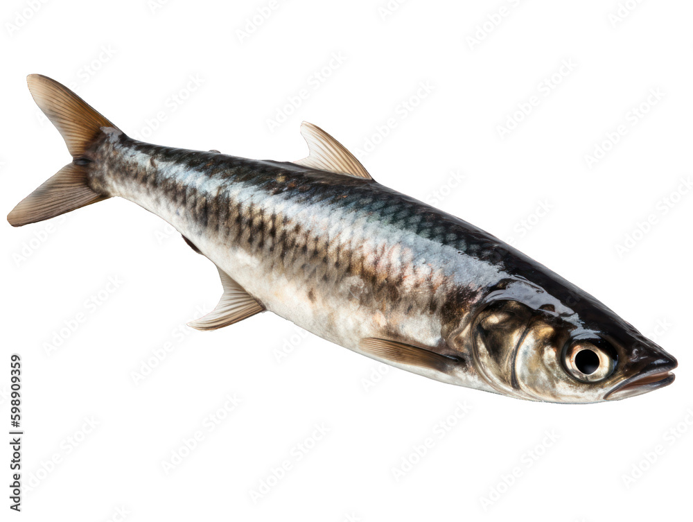 Obraz premium sardine entière, détourée